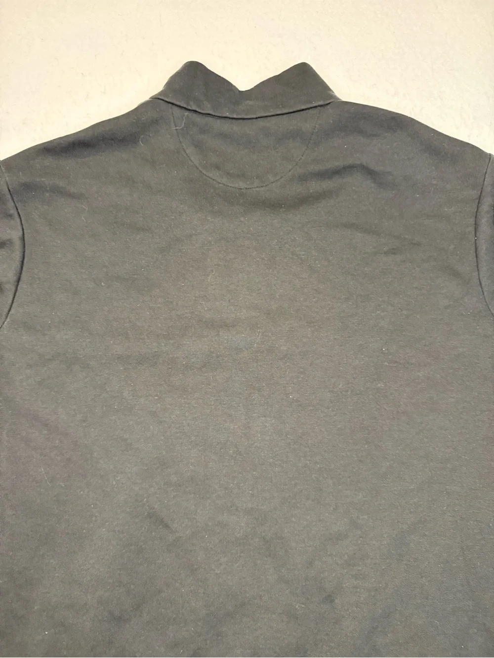 Ralph Lauren Black Quarter-Zip Men's Sweater